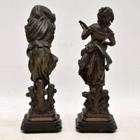 Pair of Antique Victorian Spelter Figurines (7 of 9) Pair of Antique Victorian Spelter Figurines (7 of 9)