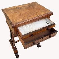 Lovely William IV Rosewood Card & Work Table (2 of 9) Lovely William IV Rosewood Card & Work Table (2 of 9)