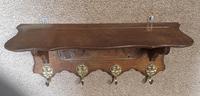Small Continental Carved Oak Hanging Coat Rack (4 of 7) Small Continental Carved Oak Hanging Coat Rack (4 of 7)