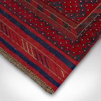 Long Antique Meshwari Runner, Persian, Wool, Kilim, Hallway, Carpet c.1900 (9 of 12) Long Antique Meshwari Runner, Persian, Wool, Kilim, Hallway, Carpet c.1900 (9 of 12)