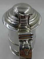 Good Antique George III Silver Lidded Tankard. Newcastle 1760 (7 of 9) Good Antique George III Silver Lidded Tankard. Newcastle 1760 (7 of 9)
