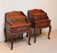Pair of French Solid Oak Bedside Cabinets (2 of 8) Pair of French Solid Oak Bedside Cabinets (2 of 8)