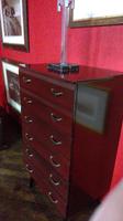 Pair of Lacquered Tallboy Chests of Drawers (5 of 5) Pair of Lacquered Tallboy Chests of Drawers (5 of 5)