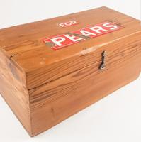 Pears Enamel Advertising Pine Box (2 of 7) Pears Enamel Advertising Pine Box (2 of 7)
