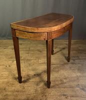 Georgian Inlaid Mahogany Card Table (6 of 11) Georgian Inlaid Mahogany Card Table (6 of 11)