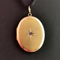 Antique Victorian Diamond Locket, 15ct Gold (6 of 10) Antique Victorian Diamond Locket, 15ct Gold (6 of 10)