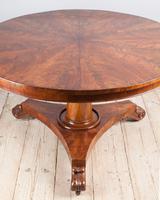 William IV Flame Mahogany Centre Table (4 of 7) William IV Flame Mahogany Centre Table (4 of 7)