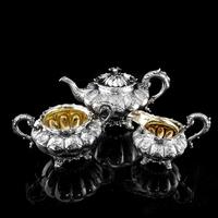 Magnificent Georgian Solid Silver Tea Set / Service 3 Piece Set - Barnard 1835 (2 of 29) Magnificent Georgian Solid Silver Tea Set / Service 3 Piece Set - Barnard 1835 (2 of 29)
