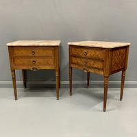 Set of 4 French Marble Top Side Tables (2 of 11) Set of 4 French Marble Top Side Tables (2 of 11)