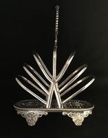 Aesthetic Period Silver Plated Fan Shape Toast Rack (2 of 5) Aesthetic Period Silver Plated Fan Shape Toast Rack (2 of 5)