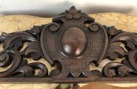 Antique French Pediment Walnut Panel Architectural Salvage Ciel De Lit (9 of 10) Antique French Pediment Walnut Panel Architectural Salvage Ciel De Lit (9 of 10)
