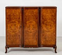 Stunning Burr Walnut 3 Door Side Cabinet (6 of 9) Stunning Burr Walnut 3 Door Side Cabinet (6 of 9)