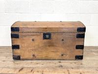 Rustic Antique Pine Dome Top Trunk (3 of 9) Rustic Antique Pine Dome Top Trunk (3 of 9)