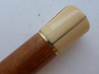 Georgian Walking Stick Cane 18ct Gold not Silver Pommel Malacca Shaft c.1800 (5 of 9) Georgian Walking Stick Cane 18ct Gold not Silver Pommel Malacca Shaft c.1800 (5 of 9)