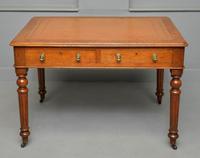 Victorian Oak Writing Table Desk (15 of 16) Victorian Oak Writing Table Desk (15 of 16)