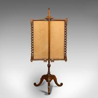Antique Adjustable Fire Screen, Walnut, Needlepoint, Decorative, Pole, Regency (10 of 12) Antique Adjustable Fire Screen, Walnut, Needlepoint, Decorative, Pole, Regency (10 of 12)