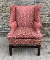 Victorian Mahogany Framed Wing Armchair (2 of 15) Victorian Mahogany Framed Wing Armchair (2 of 15)