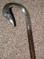 Edwardian Umbrella Hallmarked 1912 Silver Swan's Head Handle W/Inset Glass Eyes (7 of 17) Edwardian Umbrella Hallmarked 1912 Silver Swan's Head Handle W/Inset Glass Eyes (7 of 17)
