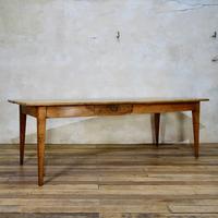 A 19th Century French Fruitwood Farmhouse Table (2 of 5) A 19th Century French Fruitwood Farmhouse Table (2 of 5)