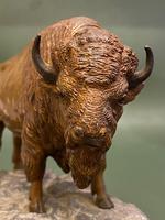 Excellent Quality & Rare Austrian Cold-painted Bronze Bison, by Franz Xaver Bergman (5 of 6) Excellent Quality & Rare Austrian Cold-painted Bronze Bison, by Franz Xaver Bergman (5 of 6)