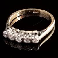 Antique Diamond Half Hoop Ring, Five Stone, 18ct Gold (12 of 13) Antique Diamond Half Hoop Ring, Five Stone, 18ct Gold (12 of 13)