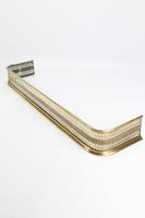 Long 4ft6 Antique Victorian Pierced Brass Fire Fender (12 of 13) Long 4ft6 Antique Victorian Pierced Brass Fire Fender (12 of 13)