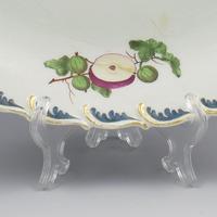 Chelsea Porcelain Feather Edged Large Oval Fruit Dish Gold Anchor (6 of 10) Chelsea Porcelain Feather Edged Large Oval Fruit Dish Gold Anchor (6 of 10)