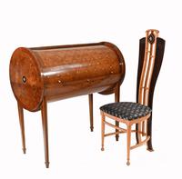 Art Deco Roll Top Desk & Chair Set 1920s (3 of 16) Art Deco Roll Top Desk & Chair Set 1920s (3 of 16)