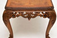 Antique Burr Walnut Queen Anne Style Coffee Table (10 of 10) Antique Burr Walnut Queen Anne Style Coffee Table (10 of 10)