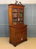 Edwardian Inlaid Mahogany Secretaire Bookcase (17 of 21) Edwardian Inlaid Mahogany Secretaire Bookcase (17 of 21)