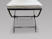 Set of Eight Steel Framed Chairs (5 of 6) Set of Eight Steel Framed Chairs (5 of 6)