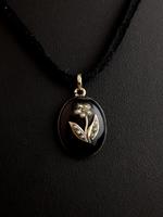 Victorian mourning locket pendant, 15ct gold, pearl (13 of 13) Victorian mourning locket pendant, 15ct gold, pearl (13 of 13)