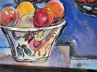 Michael Rothenstein R.A, Watercolour, Butterfly Kite & Fruit Bowl, 1988, Framed (3 of 5) Michael Rothenstein R.A, Watercolour, Butterfly Kite & Fruit Bowl, 1988, Framed (3 of 5)