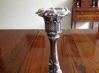 Pair of Ornate Antique Victorian Silver Candlesticks - 1844 / 1845 (3 of 8) Pair of Ornate Antique Victorian Silver Candlesticks - 1844 / 1845 (3 of 8)