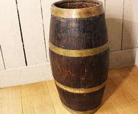 Georgian Oak Brandy Barrel. Stick Stand. Lamp Table (5 of 11) Georgian Oak Brandy Barrel. Stick Stand. Lamp Table (5 of 11)