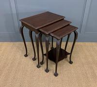 Nest of 3 Mahogany Tables Nest of 3 Mahogany Tables