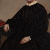 19th Century Swedish School Portrait Of Maria Birgitta, Oil Painting (3 of 10) 19th Century Swedish School Portrait Of Maria Birgitta, Oil Painting (3 of 10)