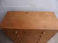 Lovely Victorian Antique Pine Waxed 5 Drawer Chest of Drawers (6 of 11) Lovely Victorian Antique Pine Waxed 5 Drawer Chest of Drawers (6 of 11)