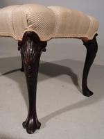 Pair of Early 20th Century Mahogany Stools (6 of 6) Pair of Early 20th Century Mahogany Stools (6 of 6)