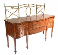 Georgian Style Sideboard Mahogany Server Brass Gallery c.1880 (10 of 15) Georgian Style Sideboard Mahogany Server Brass Gallery c.1880 (10 of 15)