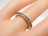 Antique 15ct Rose Gold Spinel Full Eternity Ring Size N 1/2 (1 of 11)