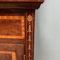 Exceptional Inlaid Victorian Antique Glazed Bookcase by Edwards and Roberts (6 of 10) Exceptional Inlaid Victorian Antique Glazed Bookcase by Edwards and Roberts (6 of 10)