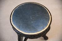 Ebonised Small Stool (11 of 12) Ebonised Small Stool (11 of 12)