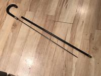 Gentleman's Walking Stick Sword Stick With Silver Collar (30 of 34) Gentleman's Walking Stick Sword Stick With Silver Collar (30 of 34)