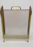 Elegant Early 20th Century Brass & Wire Folding Fire Guard / Fire Screen (8 of 11) Elegant Early 20th Century Brass & Wire Folding Fire Guard / Fire Screen (8 of 11)