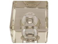 Cut Glass & Sterling Silver Desk Inkwell - Antique Victorian (9 of 9) Cut Glass & Sterling Silver Desk Inkwell - Antique Victorian (9 of 9)