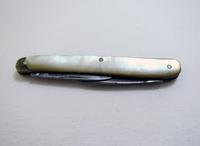 Antique Victorian c.1890 Sheffield Mother of Pearl & Carbon Steel Double-bladed Small Quill Cutter Penknife (3 of 5) Antique Victorian c.1890 Sheffield Mother of Pearl & Carbon Steel Double-bladed Small Quill Cutter Penknife (3 of 5)