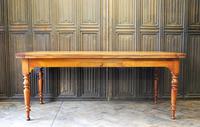 Large Extending Cherrywood Farmhouse Table (10 of 12) Large Extending Cherrywood Farmhouse Table (10 of 12)