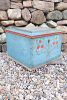 Swedish 'folk art' original blue paint box from hälsingland region, 1847. (3 of 26) Swedish 'folk art' original blue paint box from hälsingland region, 1847. (3 of 26)