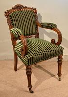 William IV Carved Oak Armchair (2 of 5) William IV Carved Oak Armchair (2 of 5)